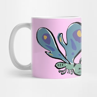 grumpy butterfly Mug